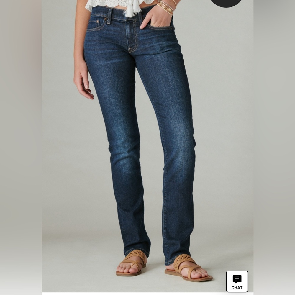 Lucky Brand Mid Rise Sweet Straight